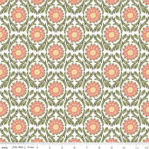 Tangled Garden-Medallions Cream C18021-CREAM