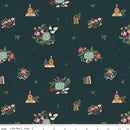 The Apothecary-Botanicals Deep Teal C17551-DEEPTEAL