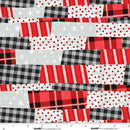The Cool Club-Patchwork Red 9329-85