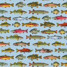 The Lure Of Fishing-Fish Set Blue 2600-32126-B