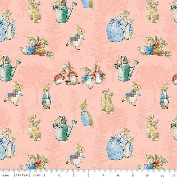 The Tale Of Peter Rabbit-Main Coral C14700-CORAL