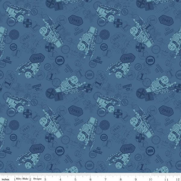 Thomas & Friends-Tonal Toss Denim C17011-DENIM