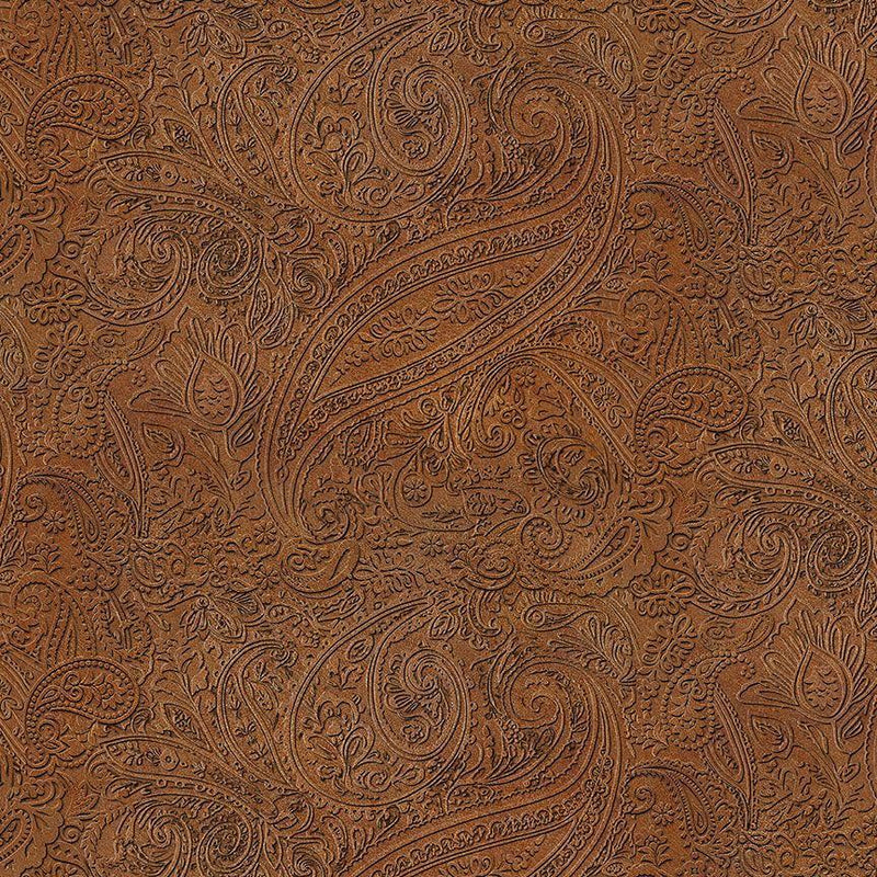 Home on the Range - Tooled Leather Paisley-Leather WEST-CD3864-LEATHER
