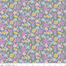 Traditional 30's-Floral Purple C18246-PURPLE