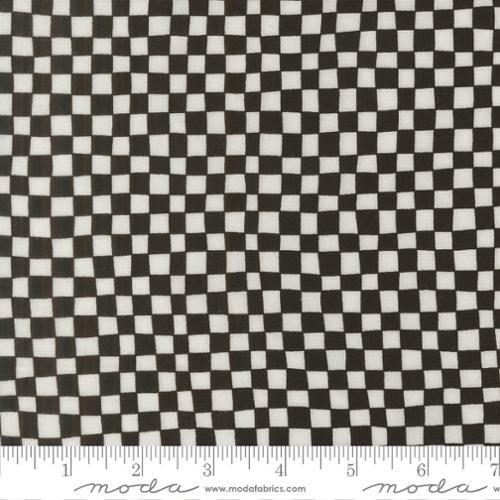 True To Hue - Monochrome Checks And Plaids Black As Night 11563-12