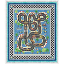 Turbo Tykes-36" Racetrack Playmat Blue 2600-31753-B