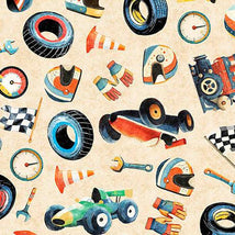 Turbo Tykes-Racetrack Gear Cream 2600-31757-E