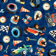 Turbo Tykes-Racetrack Gear Navy 2600-31757-N