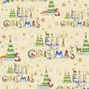 Turnowsky Treasures-Merry Christmas Lettering Allover TTRE-6313-E