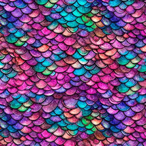 Dragon's Song - Dragon Scales Pink/Turq 2600-31156-PQ