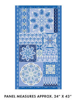 Moonlight Serenade-24" Ruler Panel Blue 17222-56