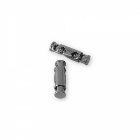 Two Cord Stoppers 1/8in Gunmetal STS307B