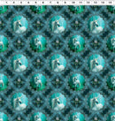 Unicorn Magic-Medallions Teal Y4710-104