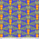 Vegetable Patch-Carrot Blue PWJS181.BLUE