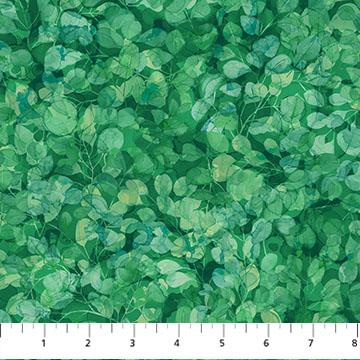Veranda-Packed Leaves Dark Green DP28401-76