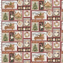 Very Merry Gingerbread-Gingerbread Patch Multi 3VERYMERRYGI-24610-MLT
