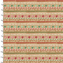 Very Merry Gingerbread-Iced Candy Stripe Tan 3VERYMERRYGI-24616-TAN