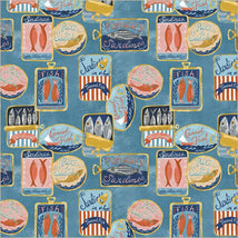 Villa Sol-Tinned Fish Sea Blue 55224-2
