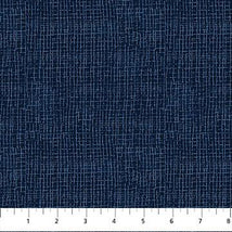 Village Folk-Grid Texture Navy F28829-48
