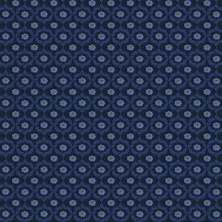 Vintage Garden-Emma Navy Metallic RP1008-NA2M
