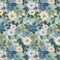 Vintage Garden-Vintage Blossom Mint Metallic RP1001-MI3M