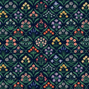 Vintage Garden Rayon-Estee Navy RP1004-NA5R