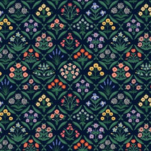 Vintage Garden Rayon-Estee Navy RP1004-NA5R