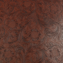 Precut Vinyl - Western Floral- Brown - 18"x27"