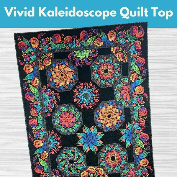 Vivid Kaleidoscope Quilt Top** Wed 05/14, 05/21, 05/28 9:30am-12:30pm