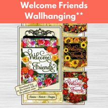 Welcome Friends Wallhanging** Wed 06/25 1:30pm-4:30pm