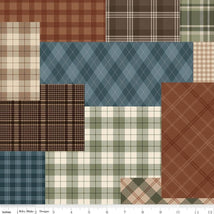 Whispering Pines-Plaid Cheater Print Multi C17956-MULTI