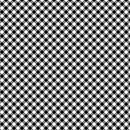 Sweet Gingham-Gingham Black/White 17237-13