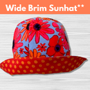 Wide Brim Sunhat** Fri 05/09 9:30am-12:30pm