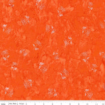 Wild Blossoms Sew Soft Rayon-Papaya BTR23568-237