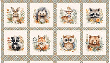 Wild & Free-24" Panel Blocks Multi 4935B-39