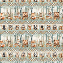 Wild & Free-Border Stripe Multi 4934-39
