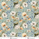 Wild & Free-Small Floral Teal 4925-11