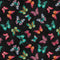 Wild Garden-Butterflies Black W100-007-792