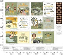 Wild Safari-36" Storybook Panel 24197-BOOK