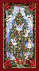 Winter Fairy Hollyday-25" Panel Ice Blue DDC12747-ICEX-D