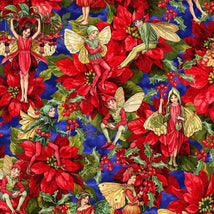 Winter Fairy Hollyday-Poinsettia Midnite DDC12750-MIDN-D