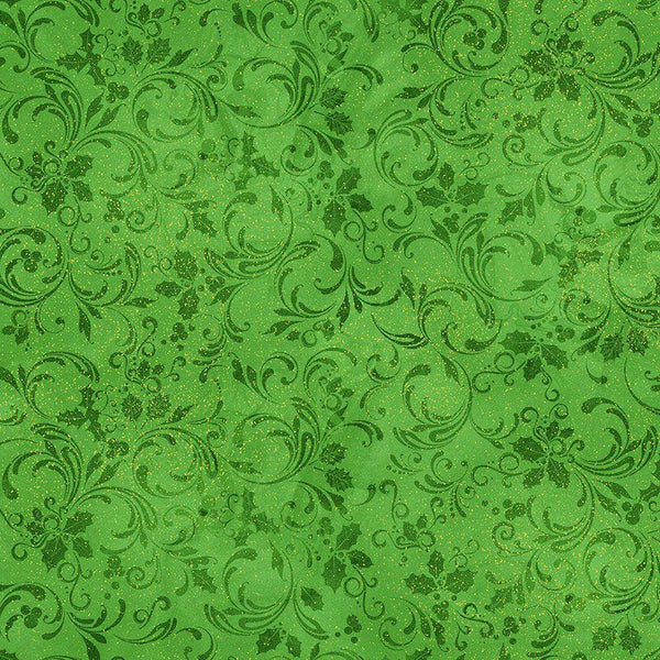 Winter Rose-Green HOLIDAY-CM2898-GREEN
