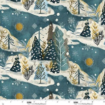 Winter Solstice-Teal 4983-76