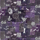Witch's Tale-Collage Dark Lilac Y4788-145