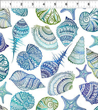 Wonders Of The Ocean-Shells Blue 5WO-1