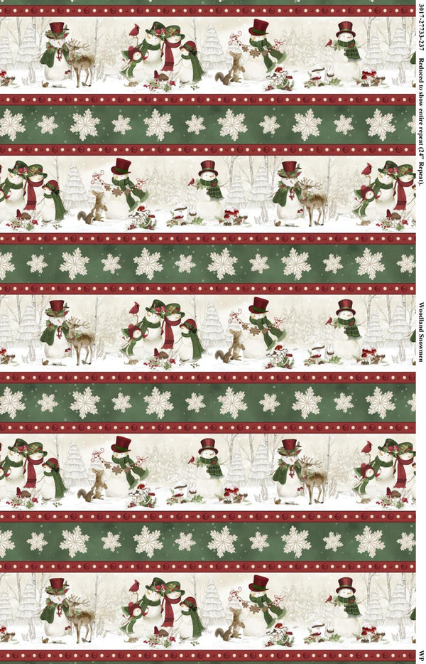 Woodland Snowmen 3017-27733-237