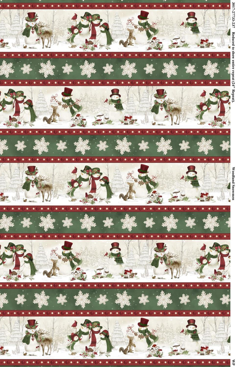 Woodland Snowmen 3017-27733-237