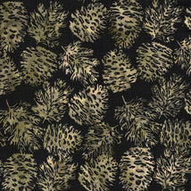 Woodland Warmth-Pinecones & Fir Sprigs Black 122540795