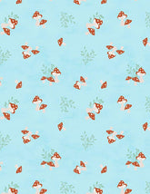 Woodland Whimsy-Mushroom Toss Blue 3074-49384-423