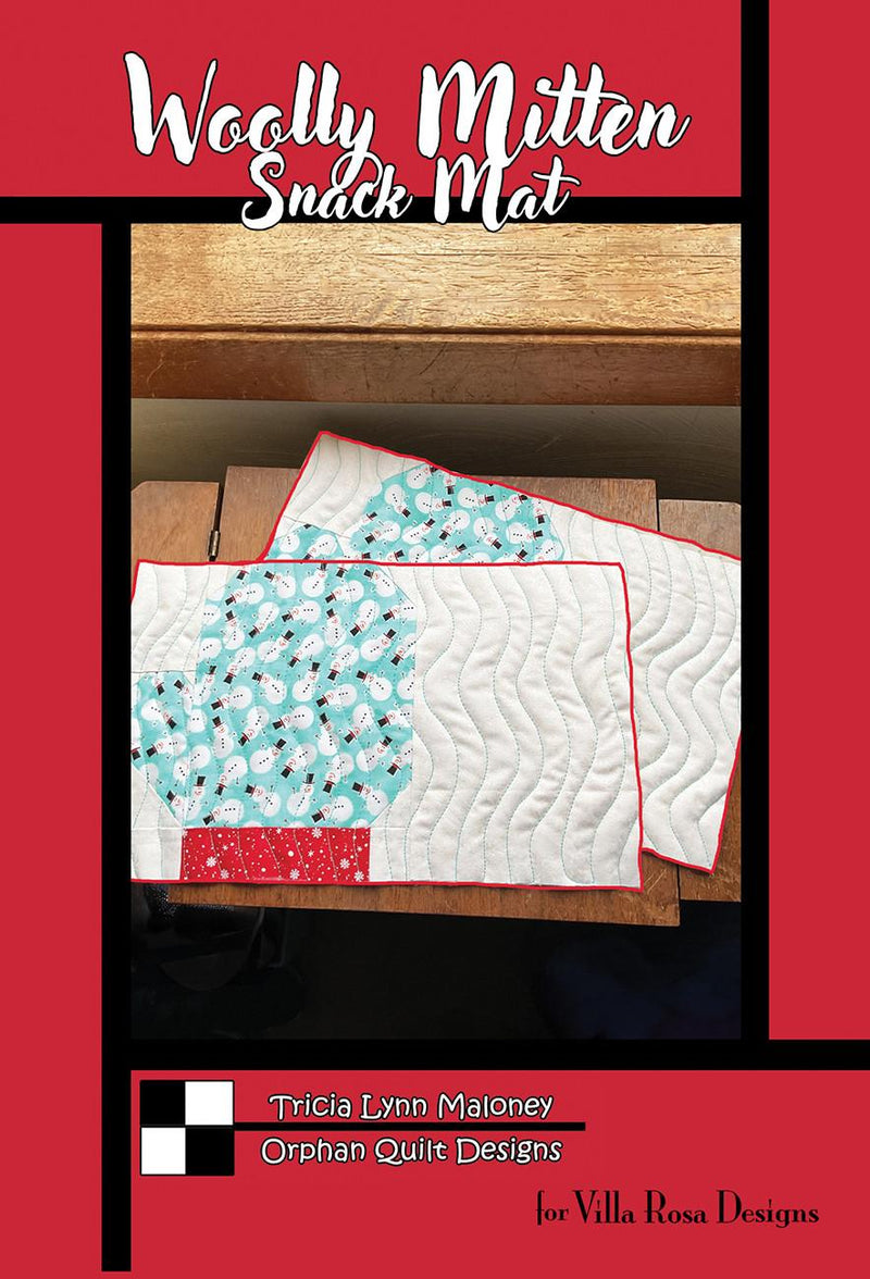Wooly Mitten Snack Mat Pattern VRD-OQ113